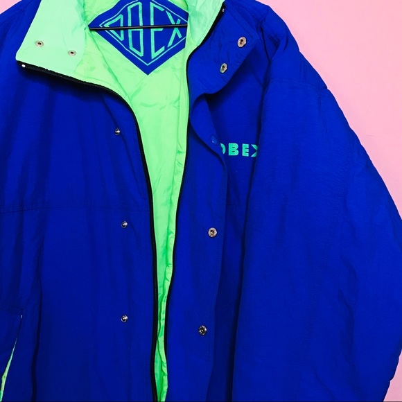 Vintage 80s Obex Neon Jacket - Picture 11 of 13